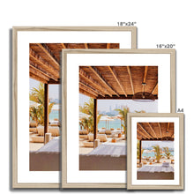Load image into Gallery viewer, Palm Islands Framed & Mounted Print