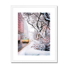 Load image into Gallery viewer, White Jungle 3 Framed & Mounted Print