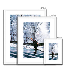 Load image into Gallery viewer, White Jungle 4 Framed & Mounted Print