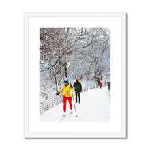 Load image into Gallery viewer, White Jungle 1 Framed & Mounted Print
