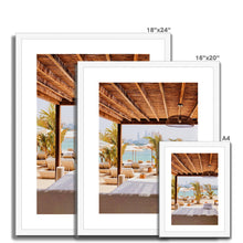 Load image into Gallery viewer, Palm Islands Framed & Mounted Print
