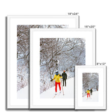 Load image into Gallery viewer, White Jungle 1 Framed & Mounted Print