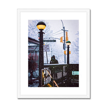 Load image into Gallery viewer, White Jungle 2 Framed & Mounted Print