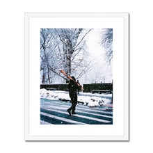 Load image into Gallery viewer, White Jungle 4 Framed & Mounted Print