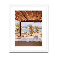 Load image into Gallery viewer, Palm Islands Framed & Mounted Print