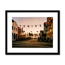 Load image into Gallery viewer, Venice Signs Framed &amp; Mounted Print
