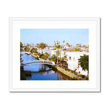 Load image into Gallery viewer, Venice Canals Framed &amp; Mounted Print
