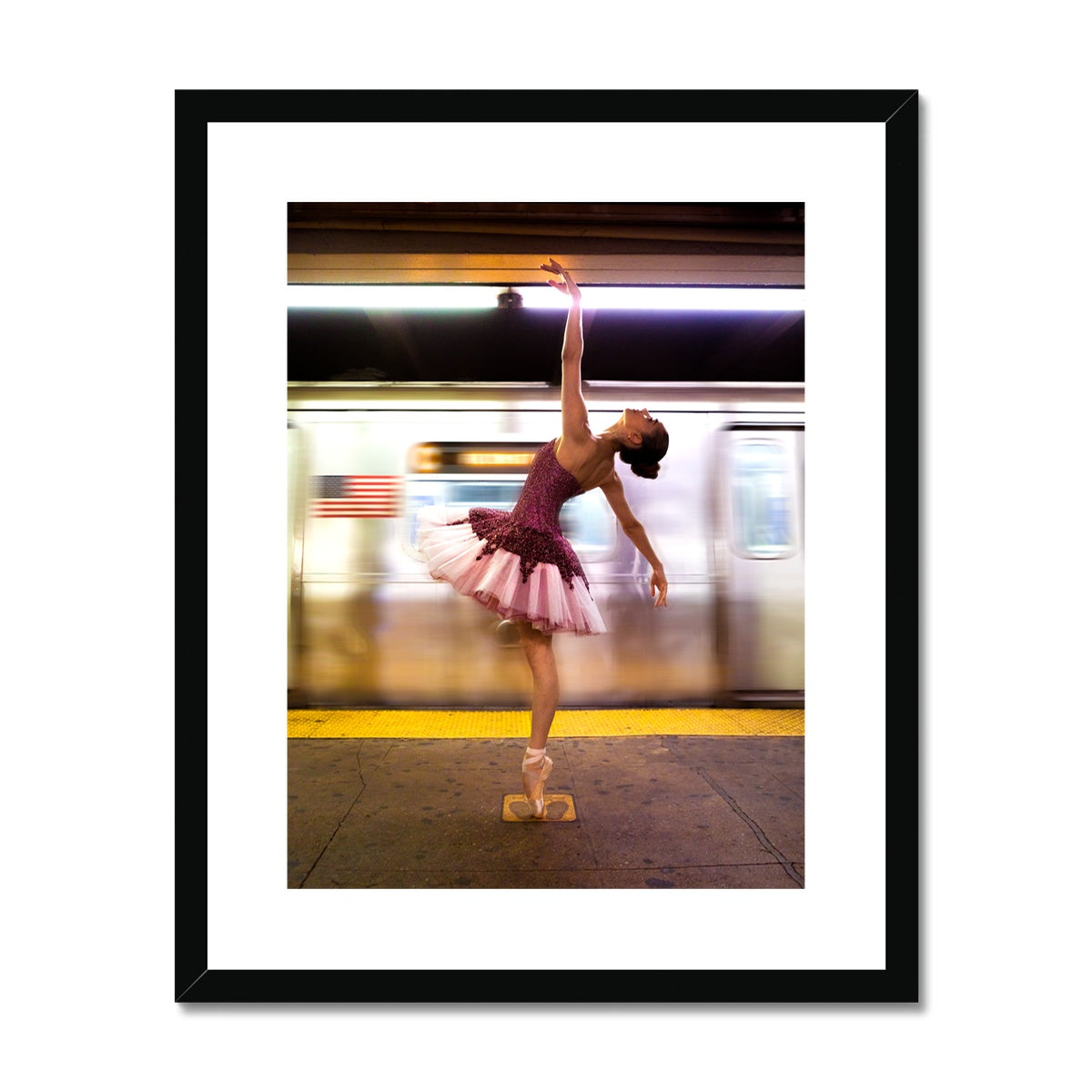 Underground Ballet Framed & Mounted Print