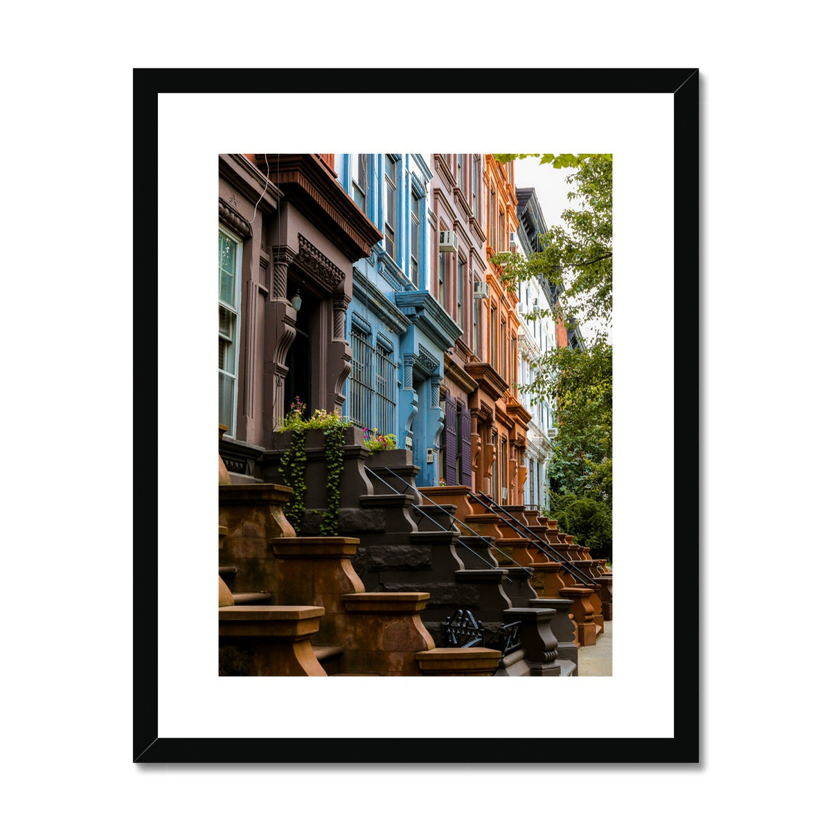 Upper West Side Framed & Mounted Print