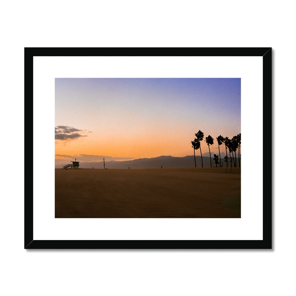 Venice Beach Framed & Mounted Print