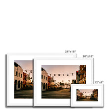 Load image into Gallery viewer, Venice Signs Framed &amp; Mounted Print
