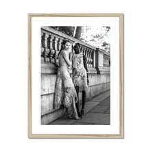 Load image into Gallery viewer, Candice &amp; Akon for Oscar de la Renta Framed &amp; Mounted Print
